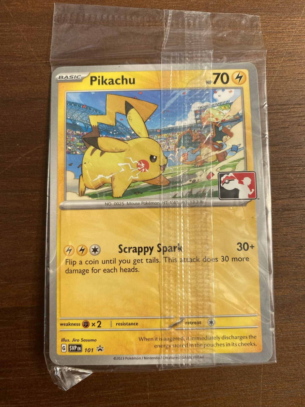 Pokémon TCG – Pikachu SVP 101 – Scarlet & Violet Promo League – Sealed