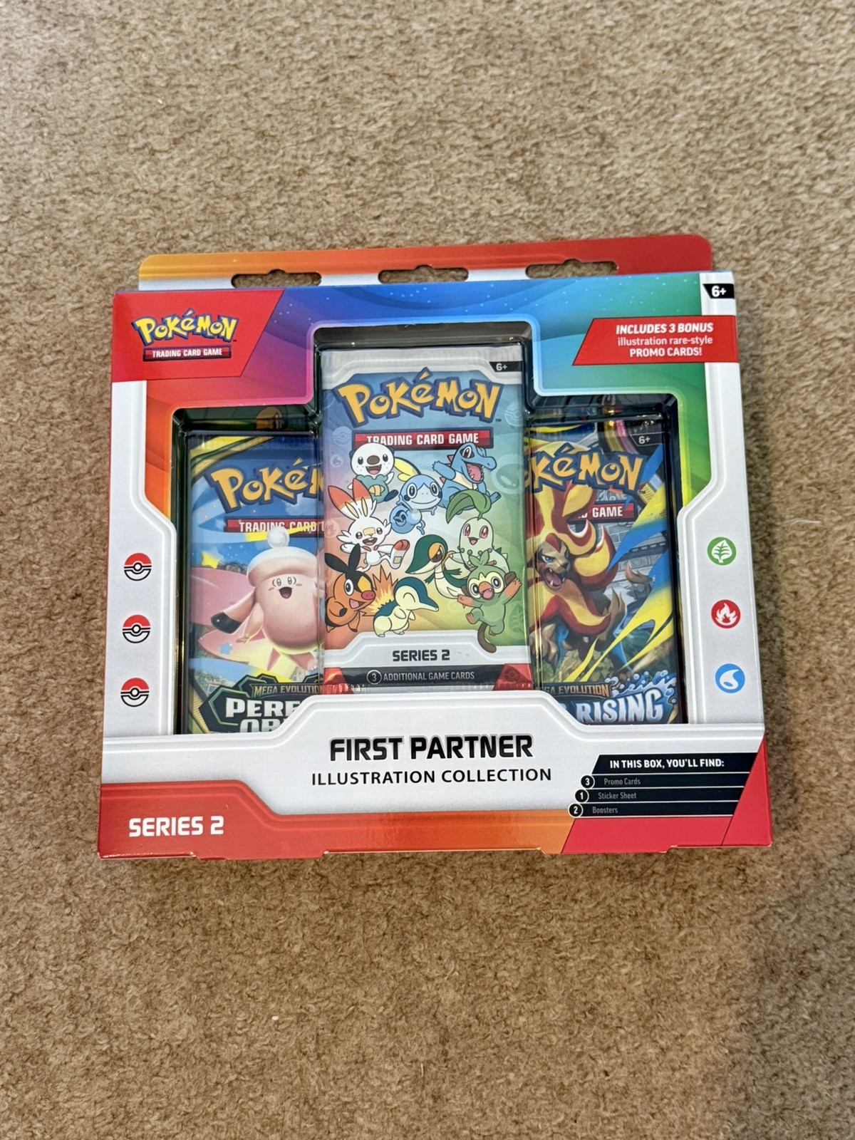 Pokemon First Partner Illustration Collection Series 2 Two Pokémon Box New