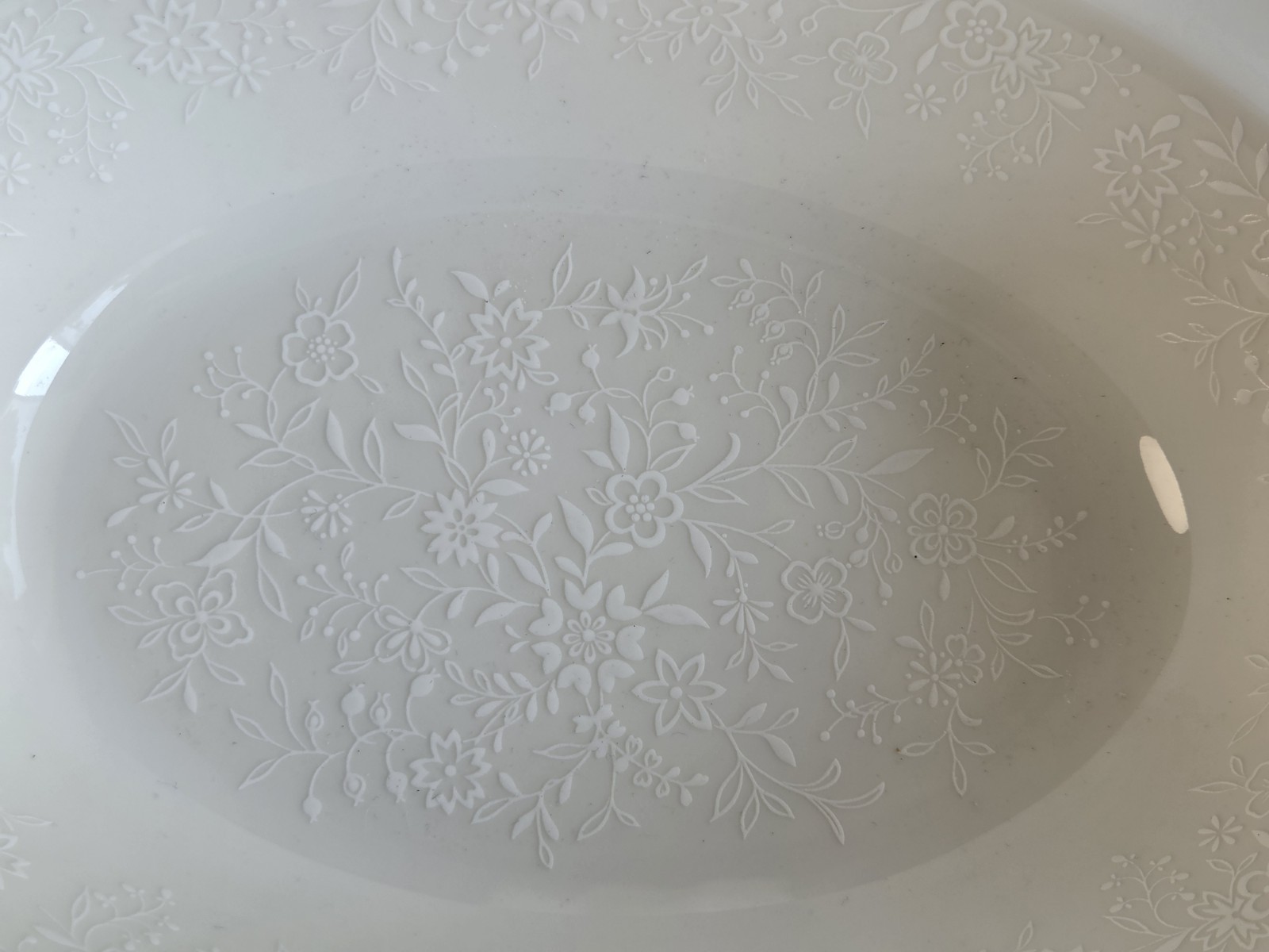 Noritake Affection 7192 Ivory China 2-Pc Serving Set – Oval Platter Vegi Bowl