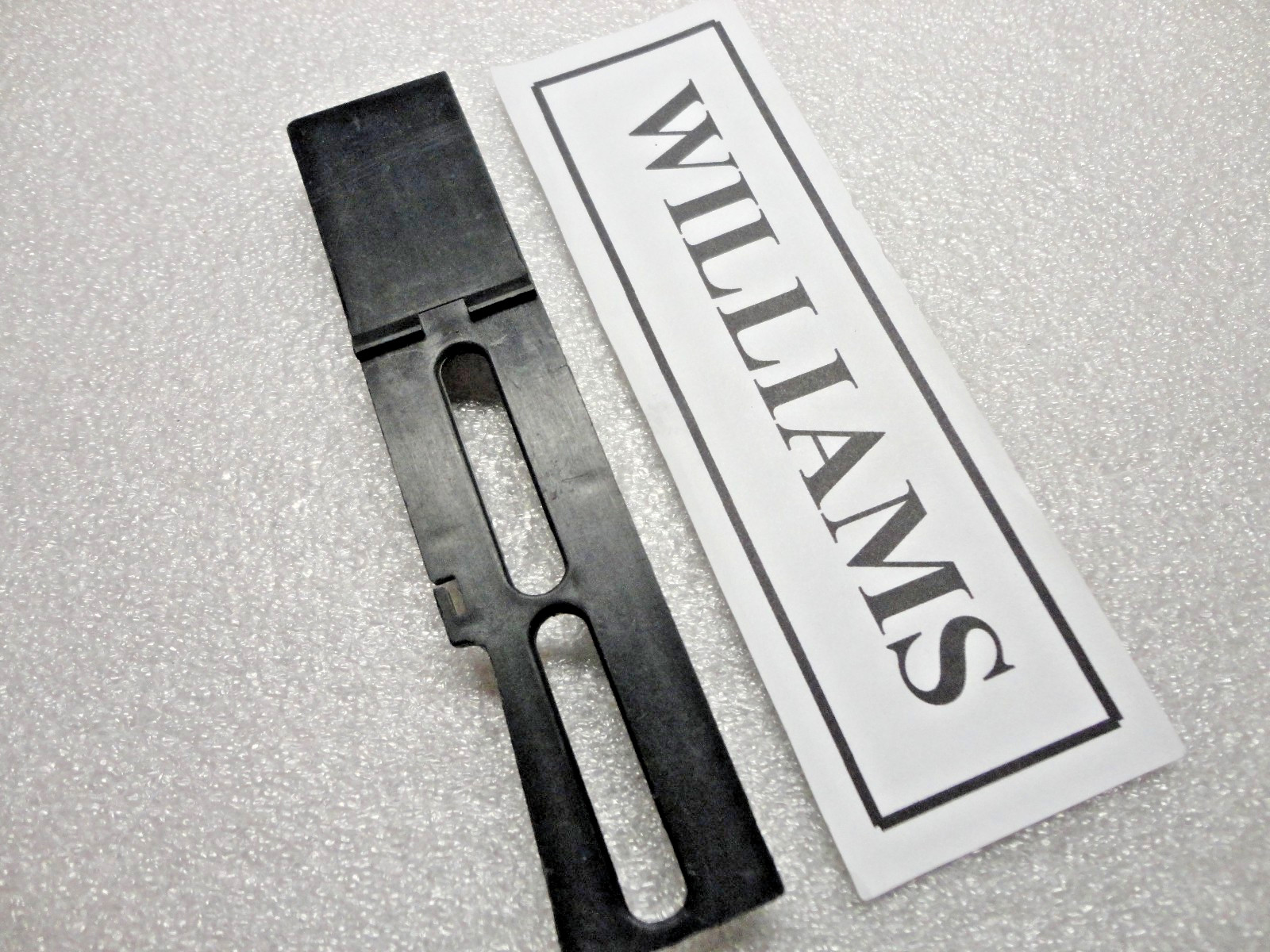 Williams Pinball Black Drop Target With Wedge Top, 03-8033, New, Quick Ship.