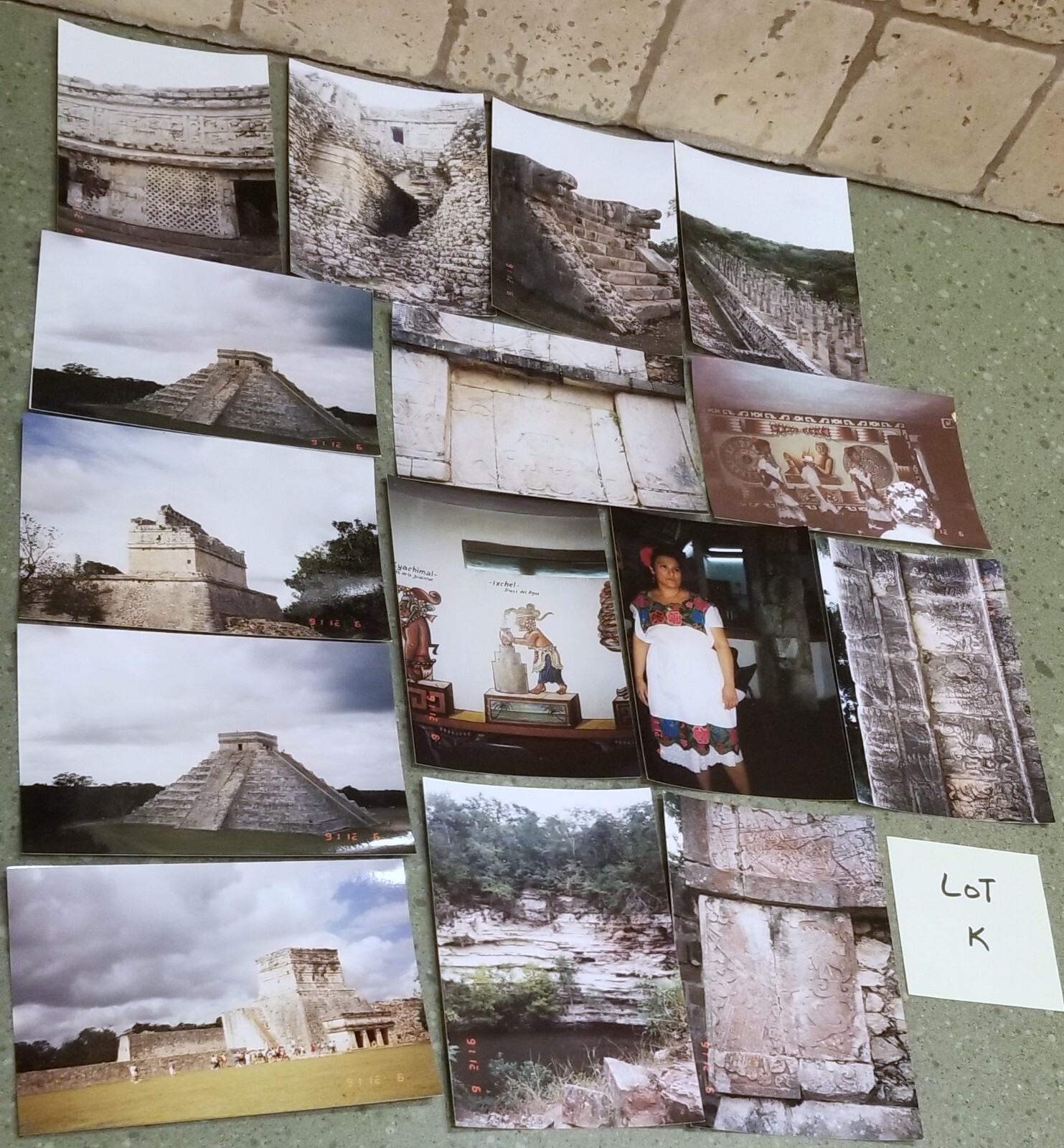 LOT K~15 PHOTOS~TULUM & CHICHEN ITZA MAYAN MEXICO RUINS ARCHAEOLOGICAL SITE