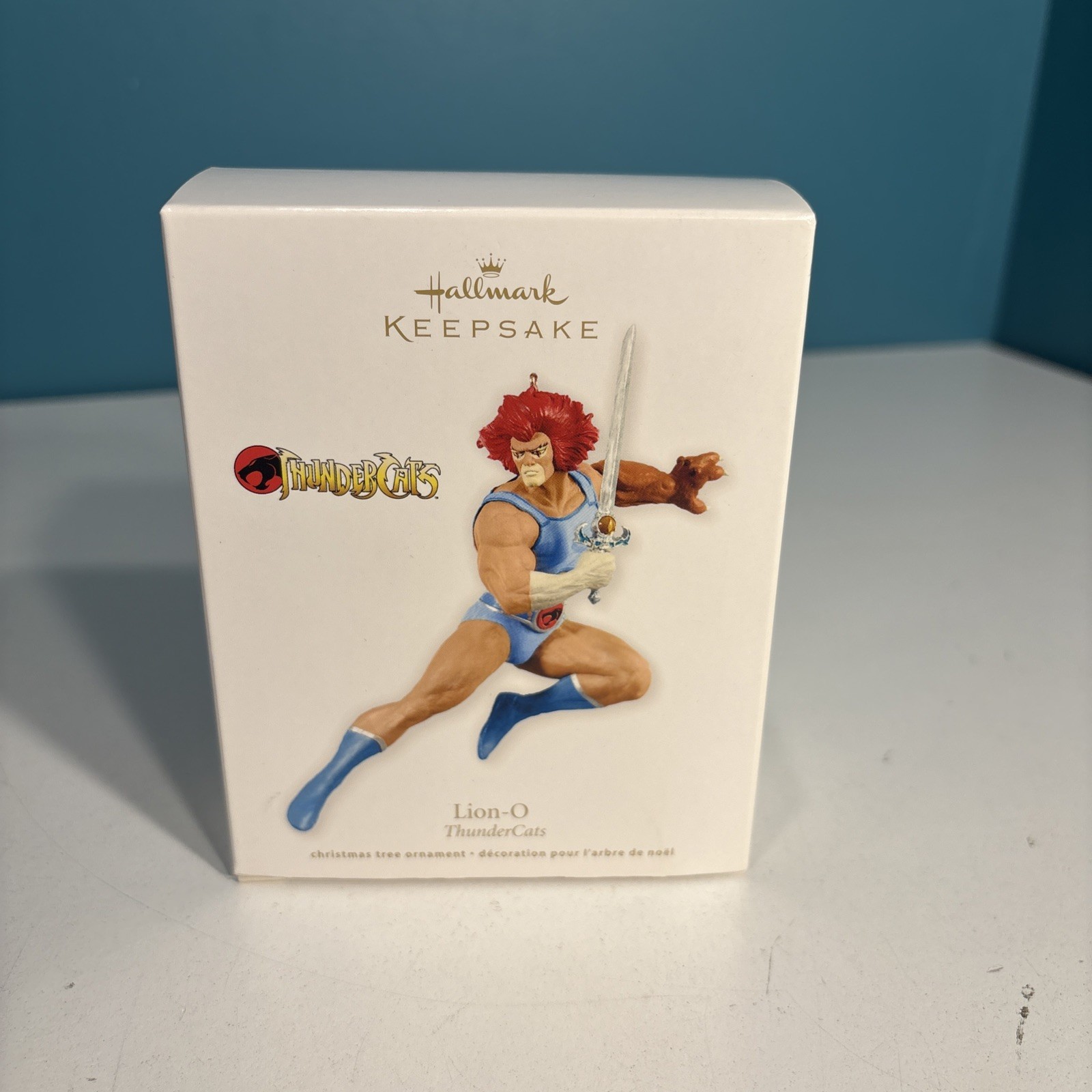 2012 Hallmark Lion-O Thundercats Keepsake Ornament IOB QXI2834