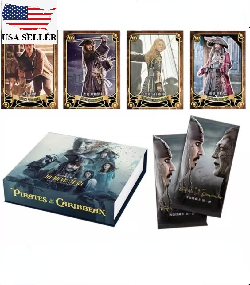 Pirates of the Caribbean Booster Trading Card Movies Game Box 12 Pack Sealed US