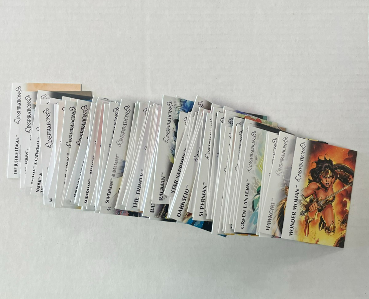 2026 Upper Deck DC Comics Inspirations Complete 90 Card Base Set Batman Superman