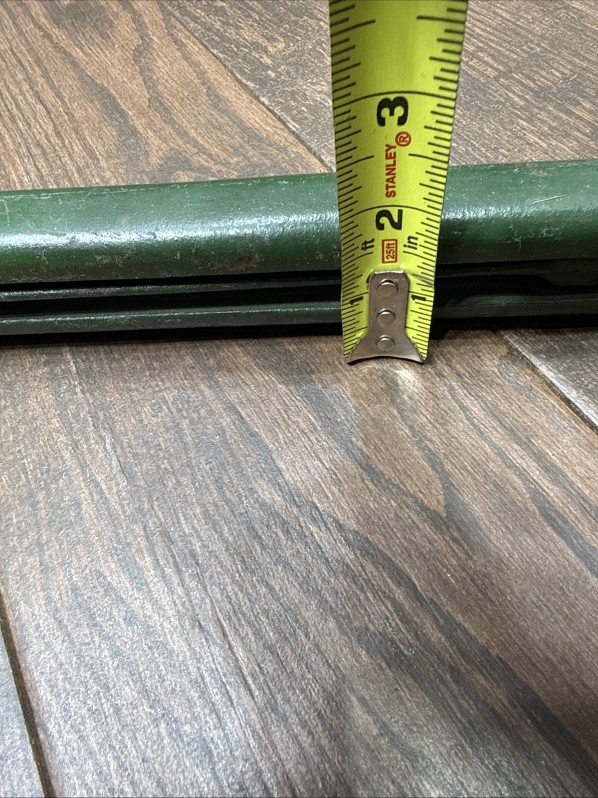 Antique Green Rogers Hay Bale Spear Harpoon Clean & Works
