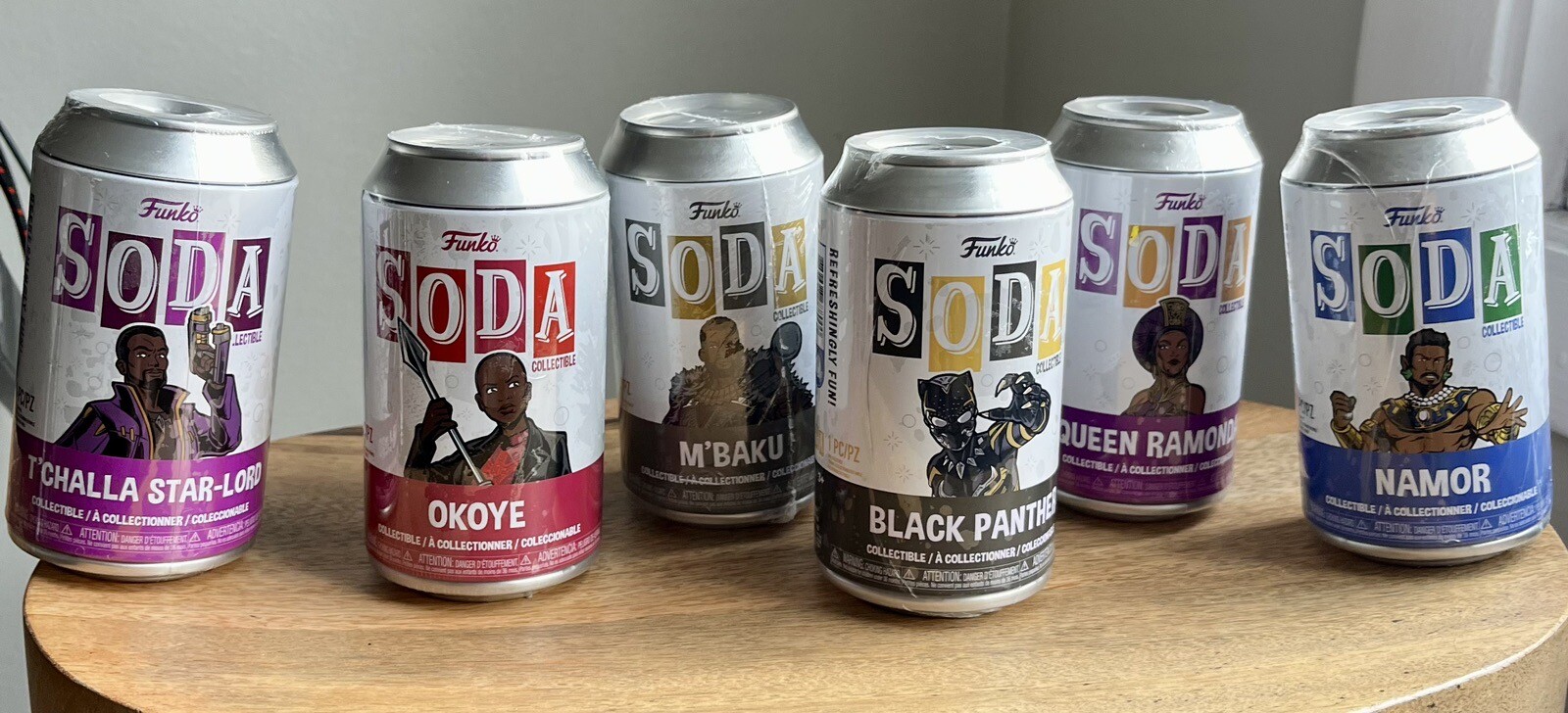 Funko Soda Marvel Black Panther – Six Pack