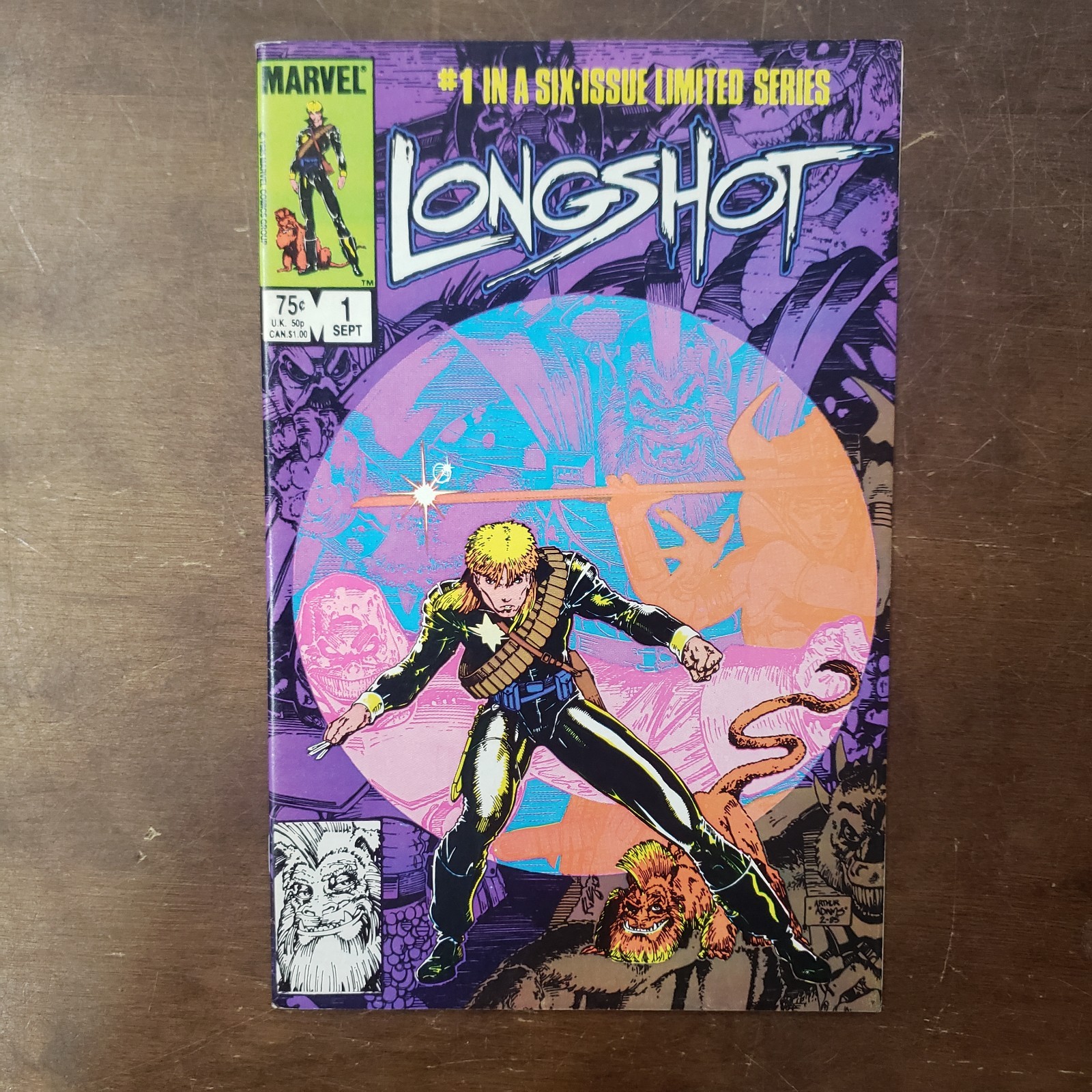 Marvel Comics LONGSHOT #1 – 6 COMPLETE 1985 SERIES 1st MOJO VF Nice Condition R