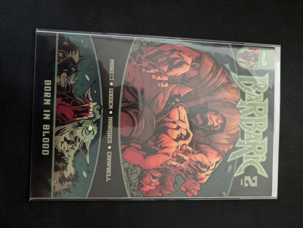 Barbaric: Born In Blood, 2A, Vault Comics, 2024