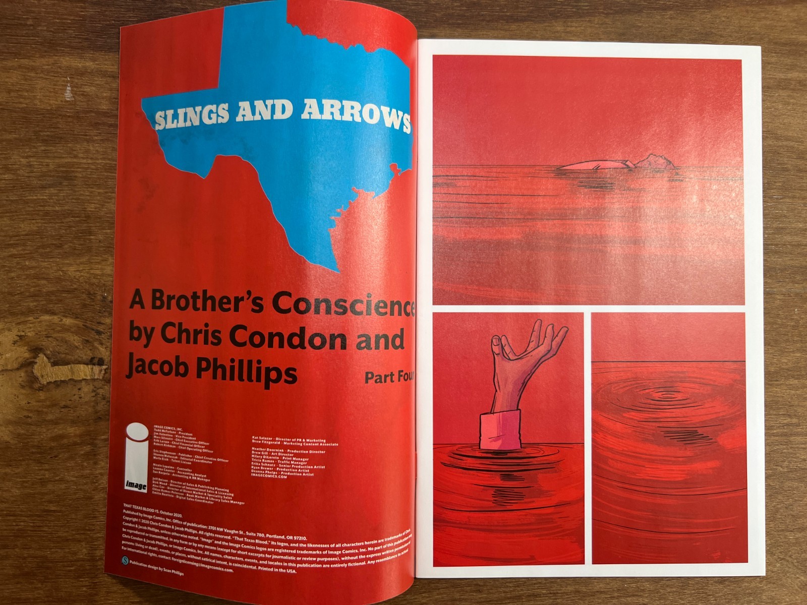 That Texas Blood 5 Image Comics Skybound Chris Condon Jacob Phillips 2020