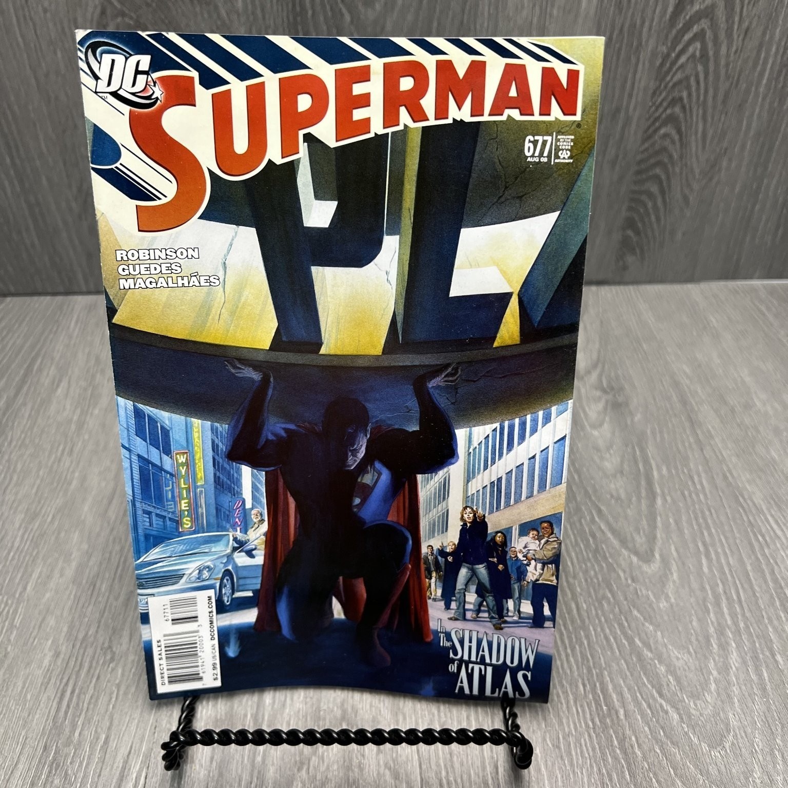 Superman #677 DC Comic Book 2008