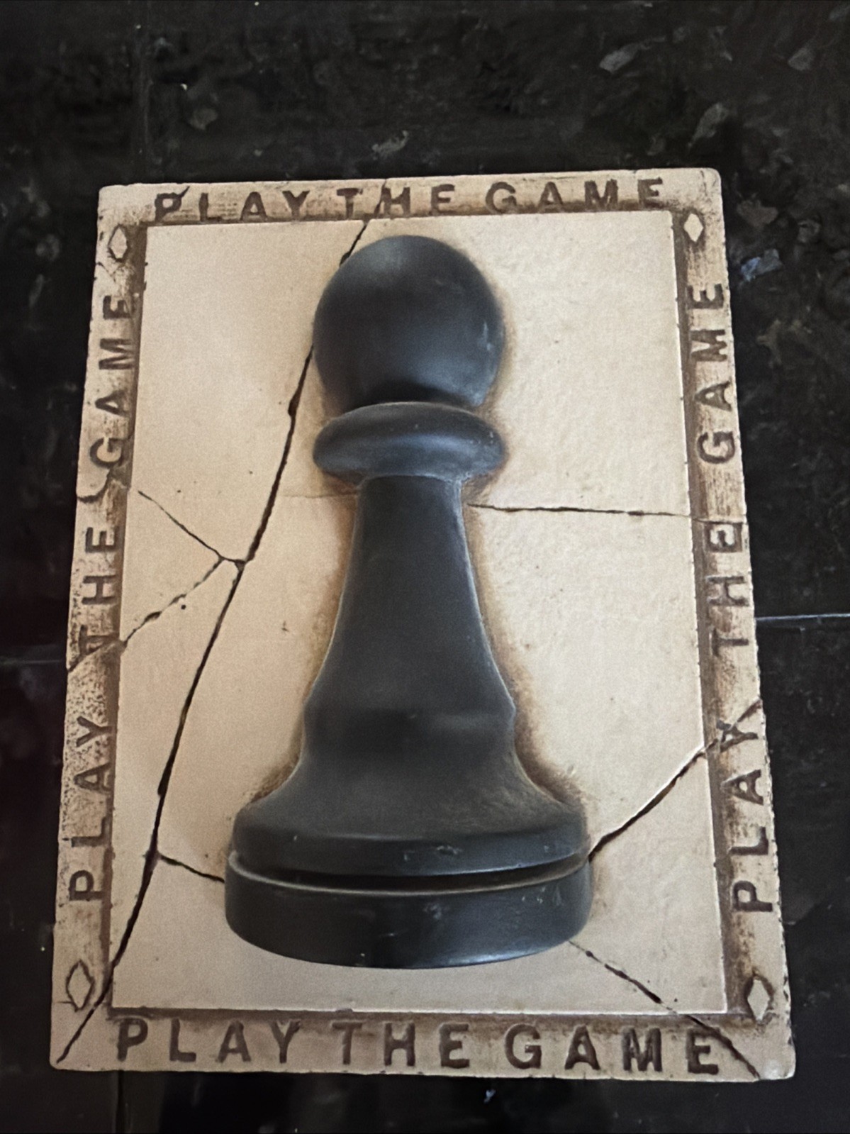 Sid Dickens Memory Tile Block 1997 Series “Chess Pawn” PQ24 Retired
