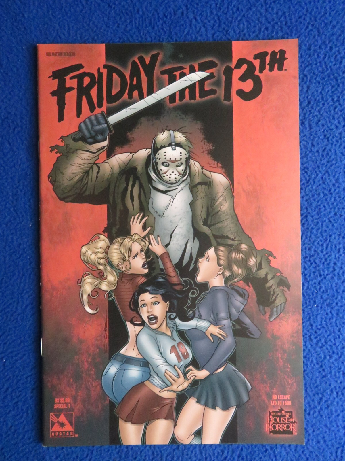 FRIDAY THE 13TH JASON VS JASON X SPECIAL #1 NO ESCAPE VARIANT 2005 LTD TO 1500