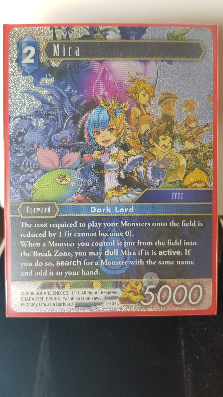 Mira 4-137L Foil Legend NM English Final Fantasy TCG