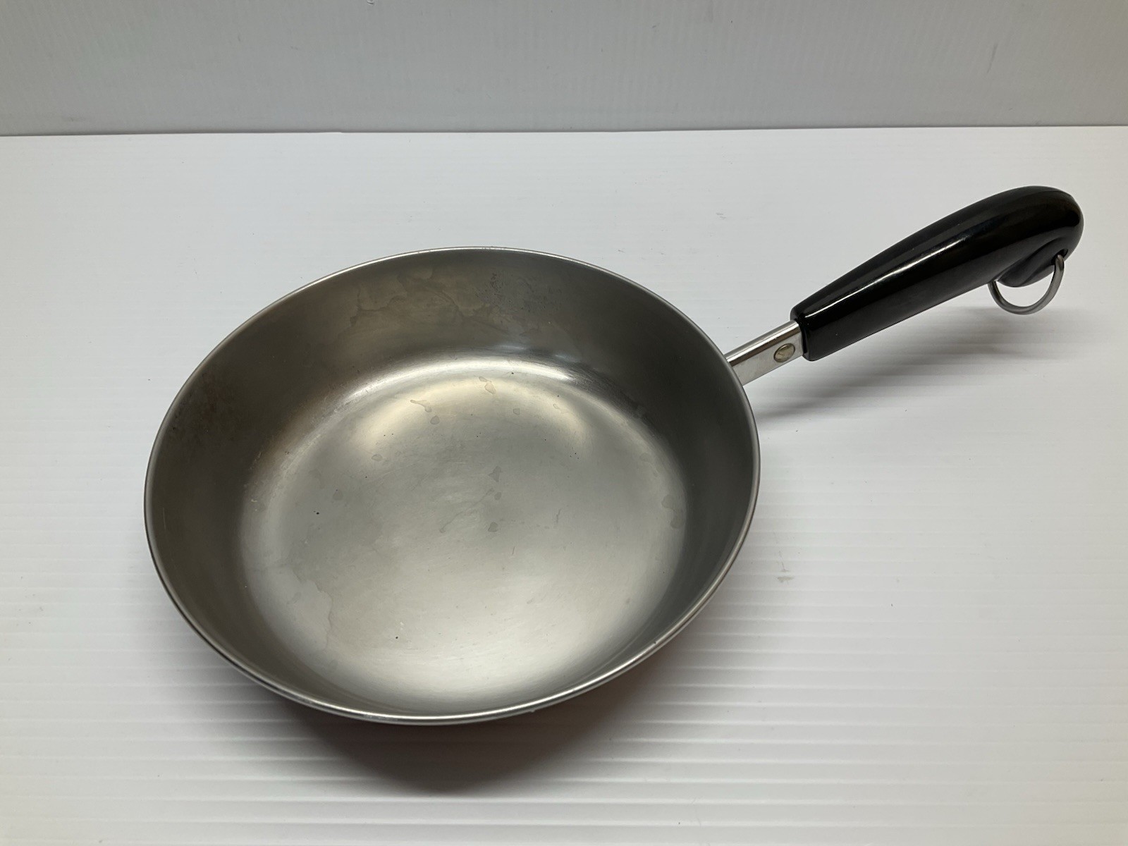Vintage Revere Ware 1801 Copper Bottom 8pc Cookware Stockpot Skillets Pans Lids