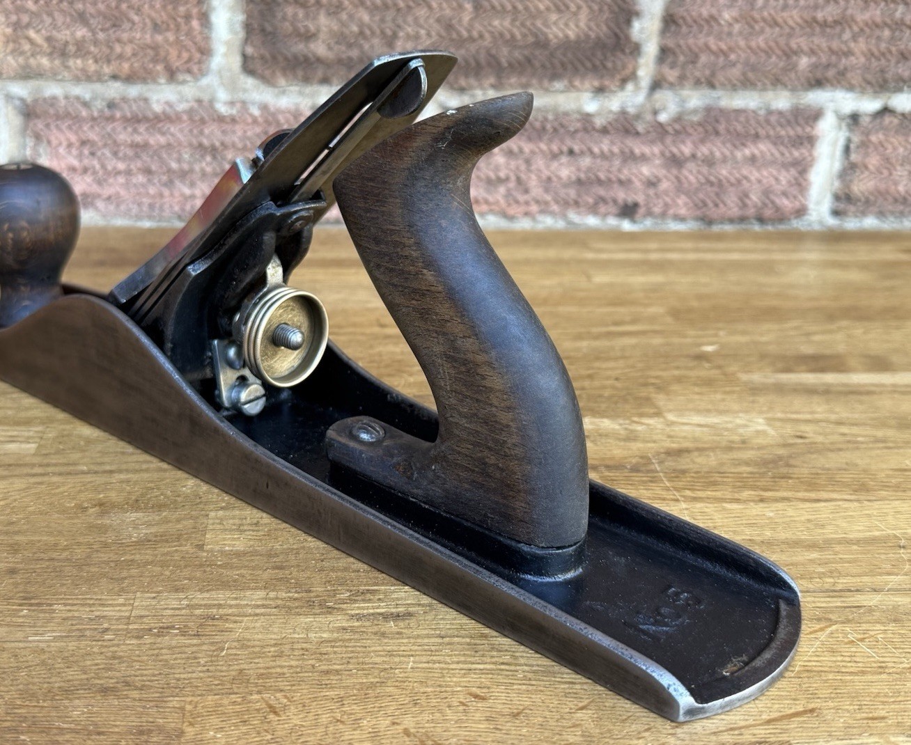 Vintage Stanley No 5 Wood Plane Smoothing Plane Woodworking Old Tool