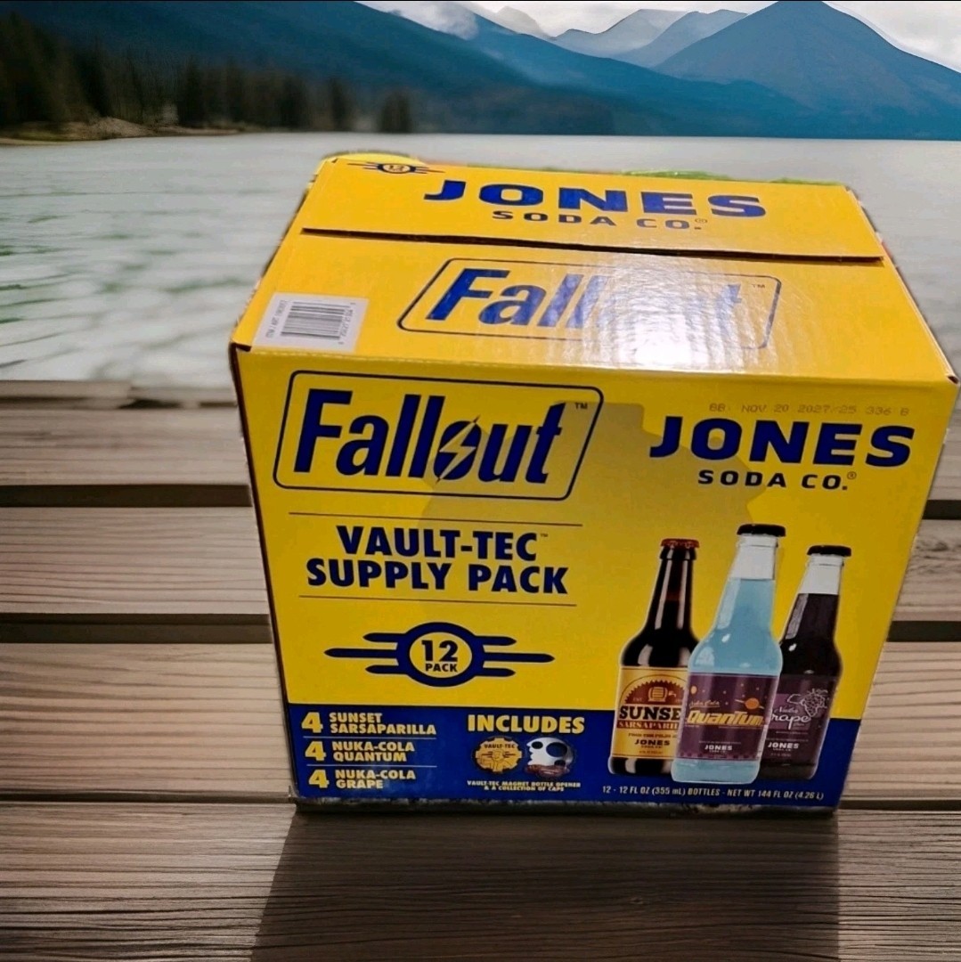 Fallout x Jones Soda Co – Vault-Tec Supply Pack Costco Exclusive – FAST SHIPPING