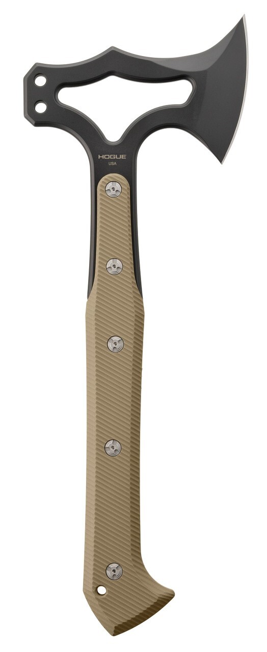 Hogue Allen Elishewitz EX-T01 Tomahawk S7 Tool Steel Blade FDE Cerakote