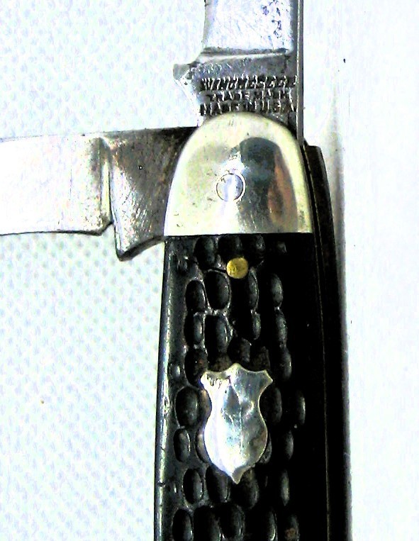 Antique Winchester Pocket KnifePre 1930 Shield inlay