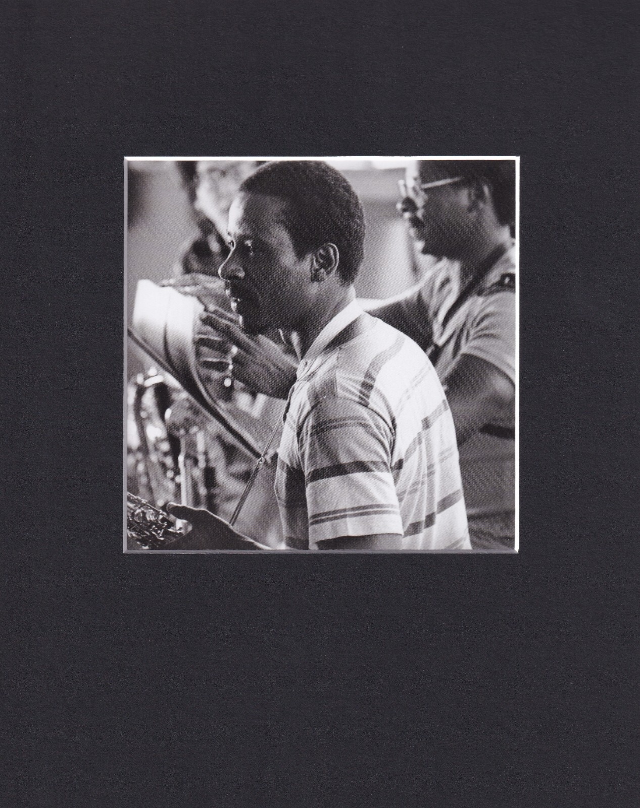8X10″ Matted Print Jazz Musician Picture: Roscoe Mitchell, Jazz Saxophone