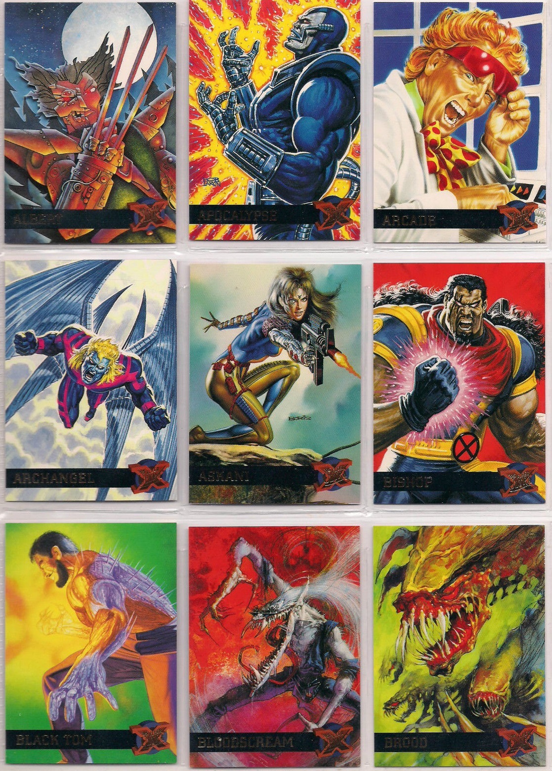 1995 ’95 Fleer Ultra X-Men Marvel Base Card You Pick, Complete Finish Your Set