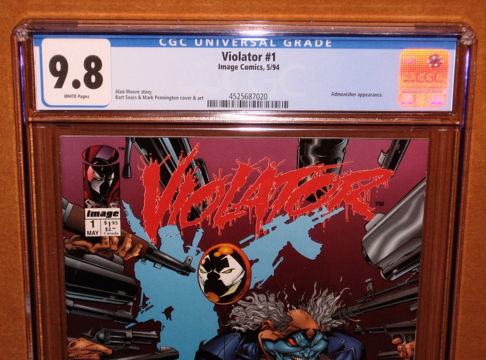 Violator #1 #2 #3 CGC 9.8 Full RUN HIGHEST grades in Census! 24pix Spawn INSURED
