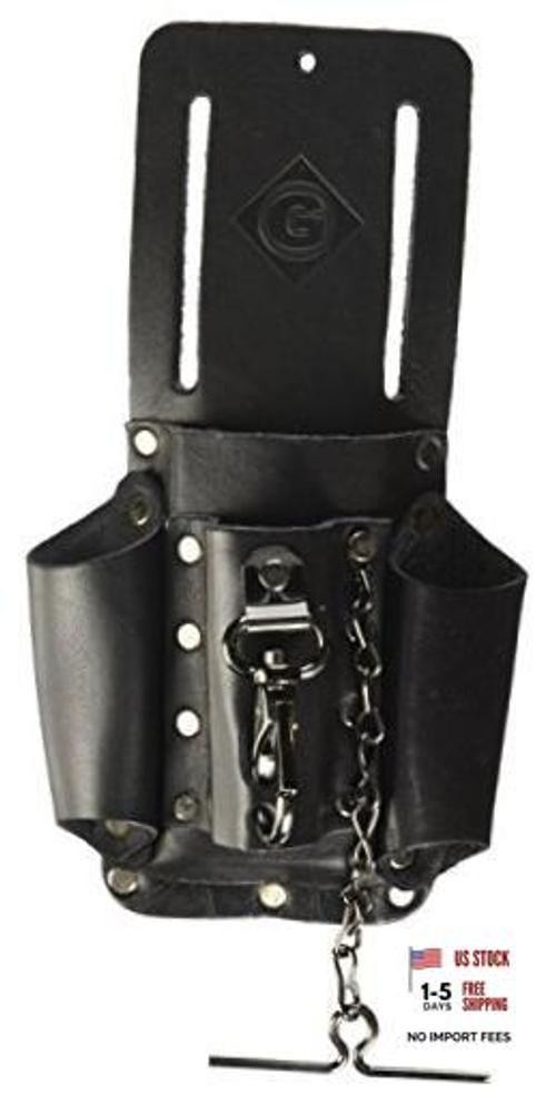 0258-14 POUCH, LEATHER 4 POCKET