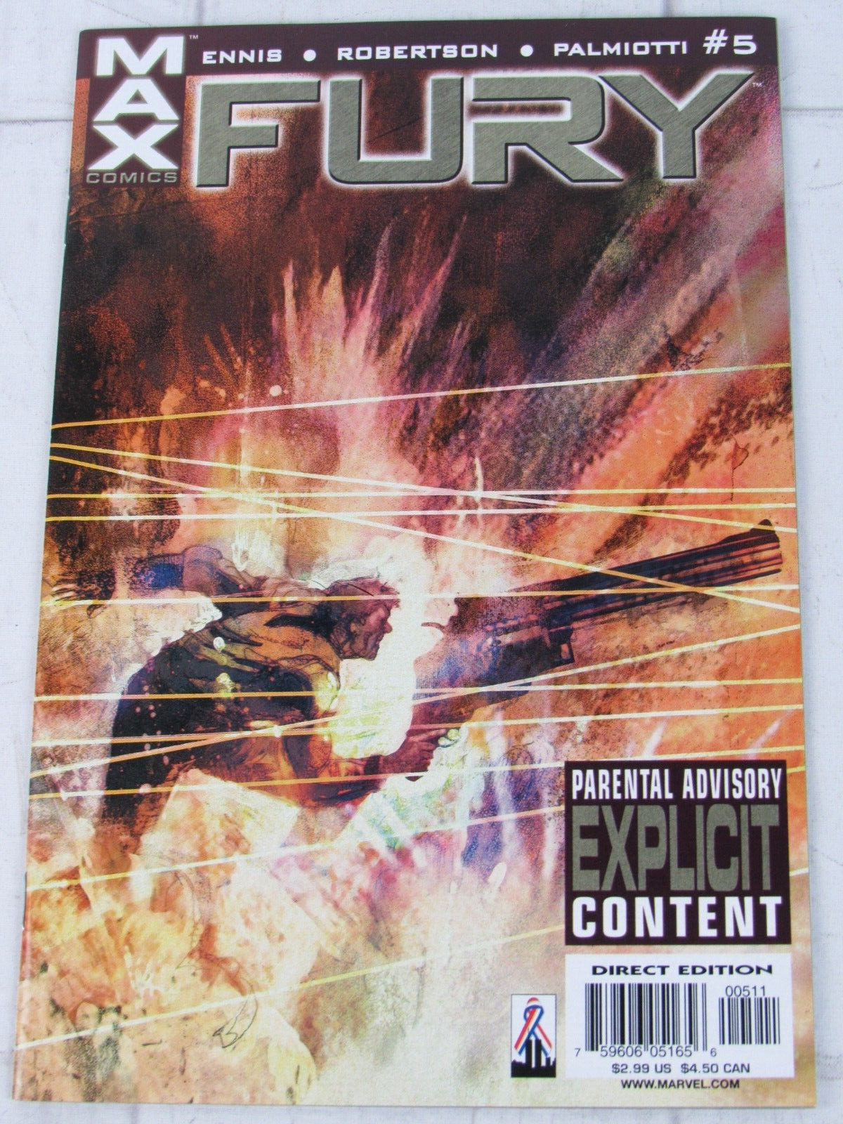 Fury #5 Mar. 2002 Max Comics