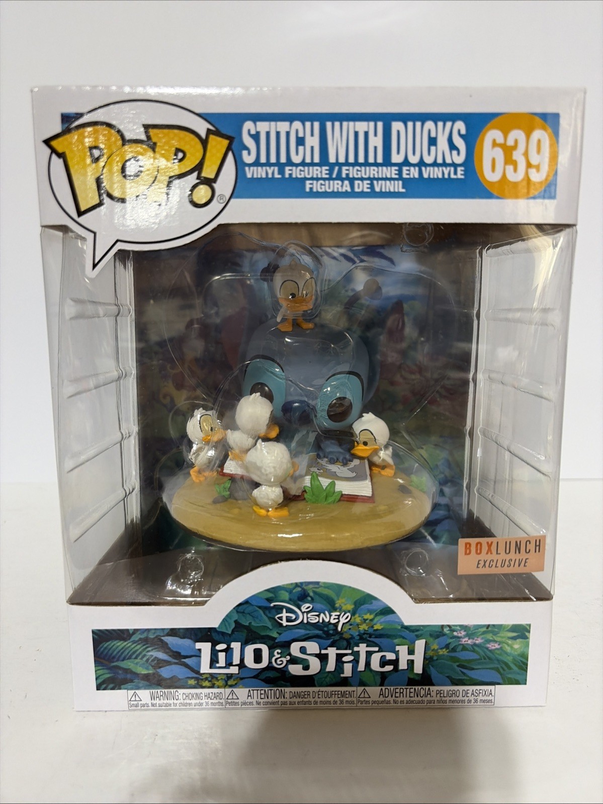 Funko Pop! Stitch With Ducks #639 6″ Figure Boxlunch Exclusive