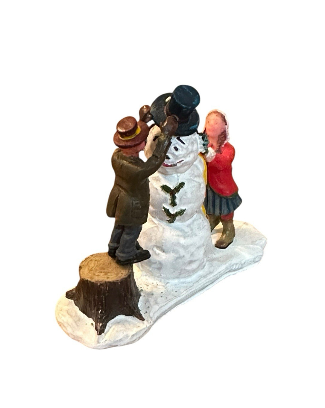 Lemax Dressing Mr Snowman Christmas Holiday 32732 3.35in Vintage