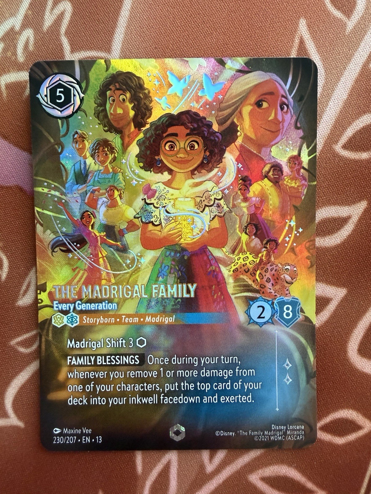 The Madrigal Family 230/207 EN 13 Attack Of The Vine Enchanted Disney Lorcana
