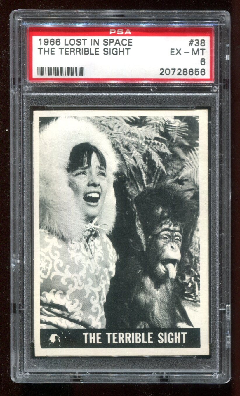 1966 Lost In Space #38 The Terrible Sight PSA 6 EX-MT