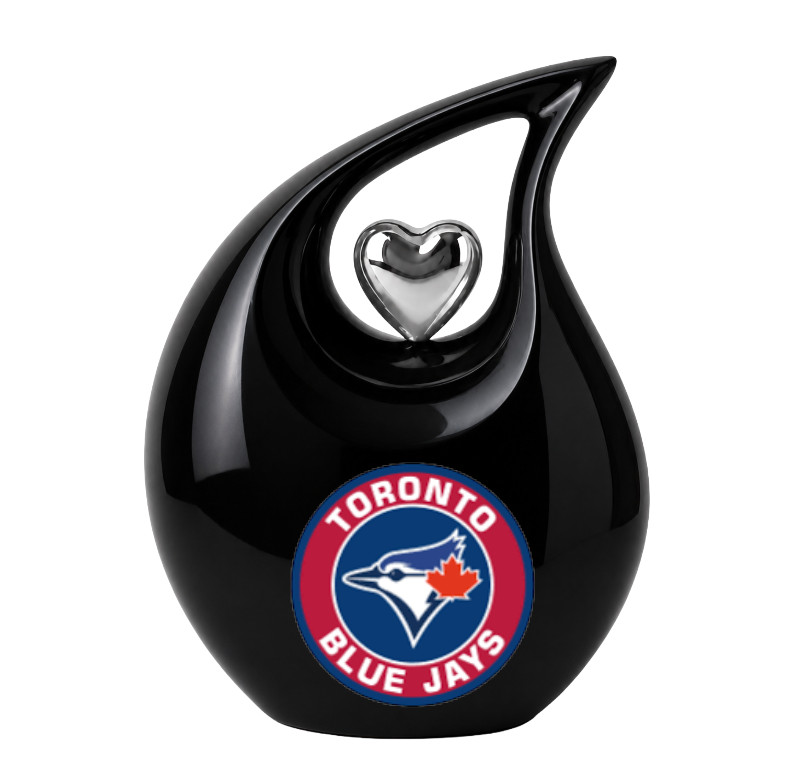 Toronto Blue Jays Baseball Teardrop Cremation Urn Adult Human Ashes 200 Cu In