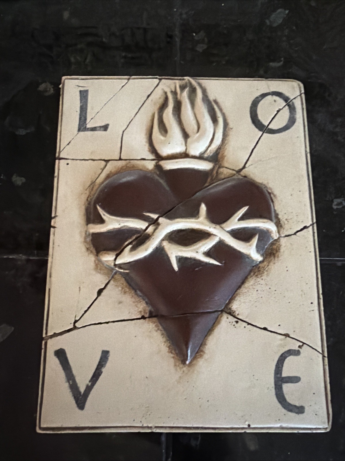 Sid Dickens Memory Block PQ Sacred Red Heart Love