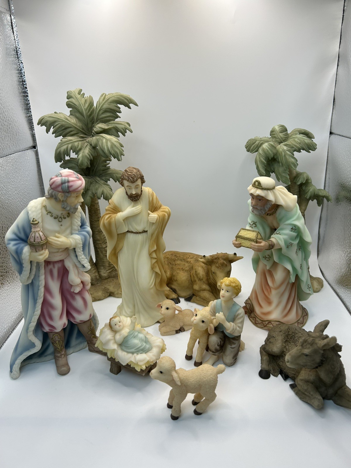 Christmas Nativity Roman Seraphim Classics Heaven On Earth 12 Piece