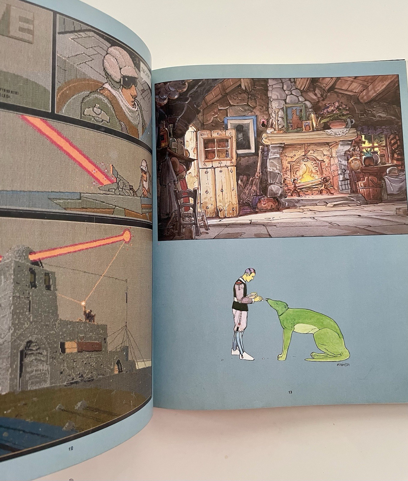Moebius Fusions 1995 Casterman Hardcover French Art Book Jean Giraud