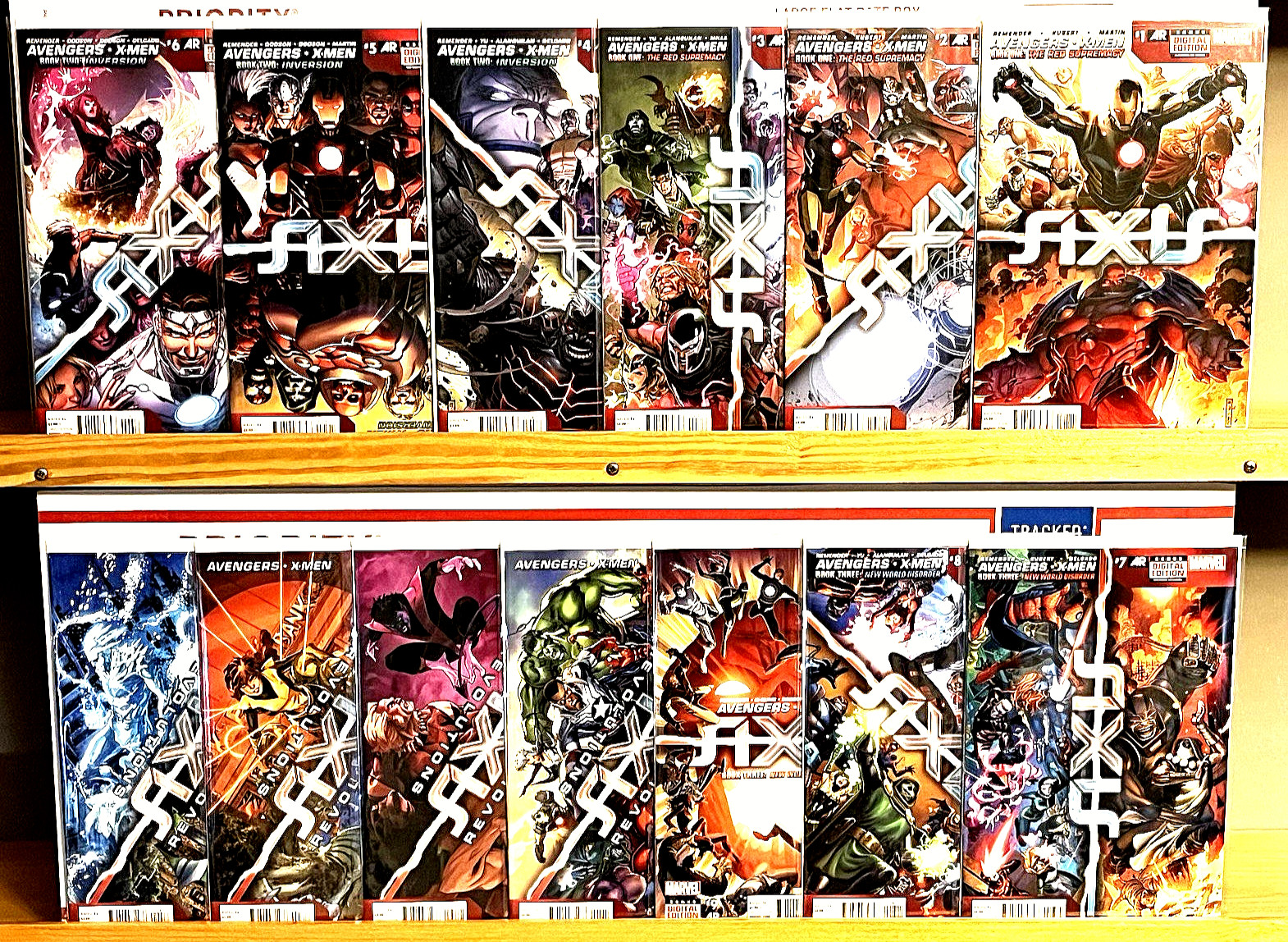 AVENGERS/X-MEN AXIS #1-9 & REVOLUTIONS #1-4 FULL RUNS/SETS (2014) REMENDER EVENT