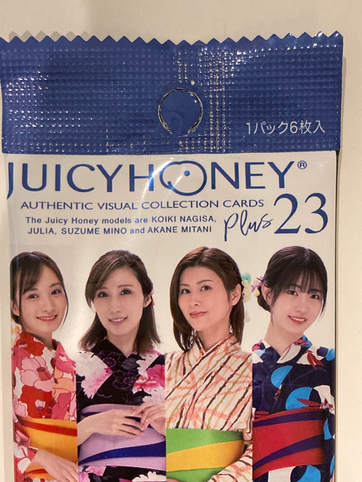 JUICY HONEY PLUS 23 Trading Card 1 pack new Bikini JAPANESE AV IDOL 6 pieces