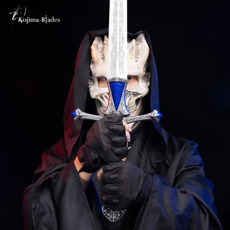 Rellana’s Twin Blades Metal Replica, Elden Ring, Cosplay Sword