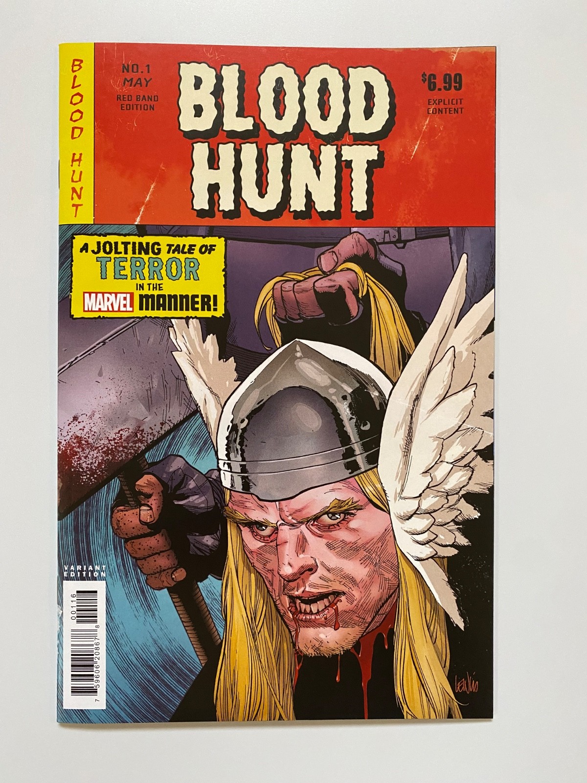 Blood Hunt: Red Band #1 Leinil Francis Yu Cover (Marvel Comics July 2024) NM