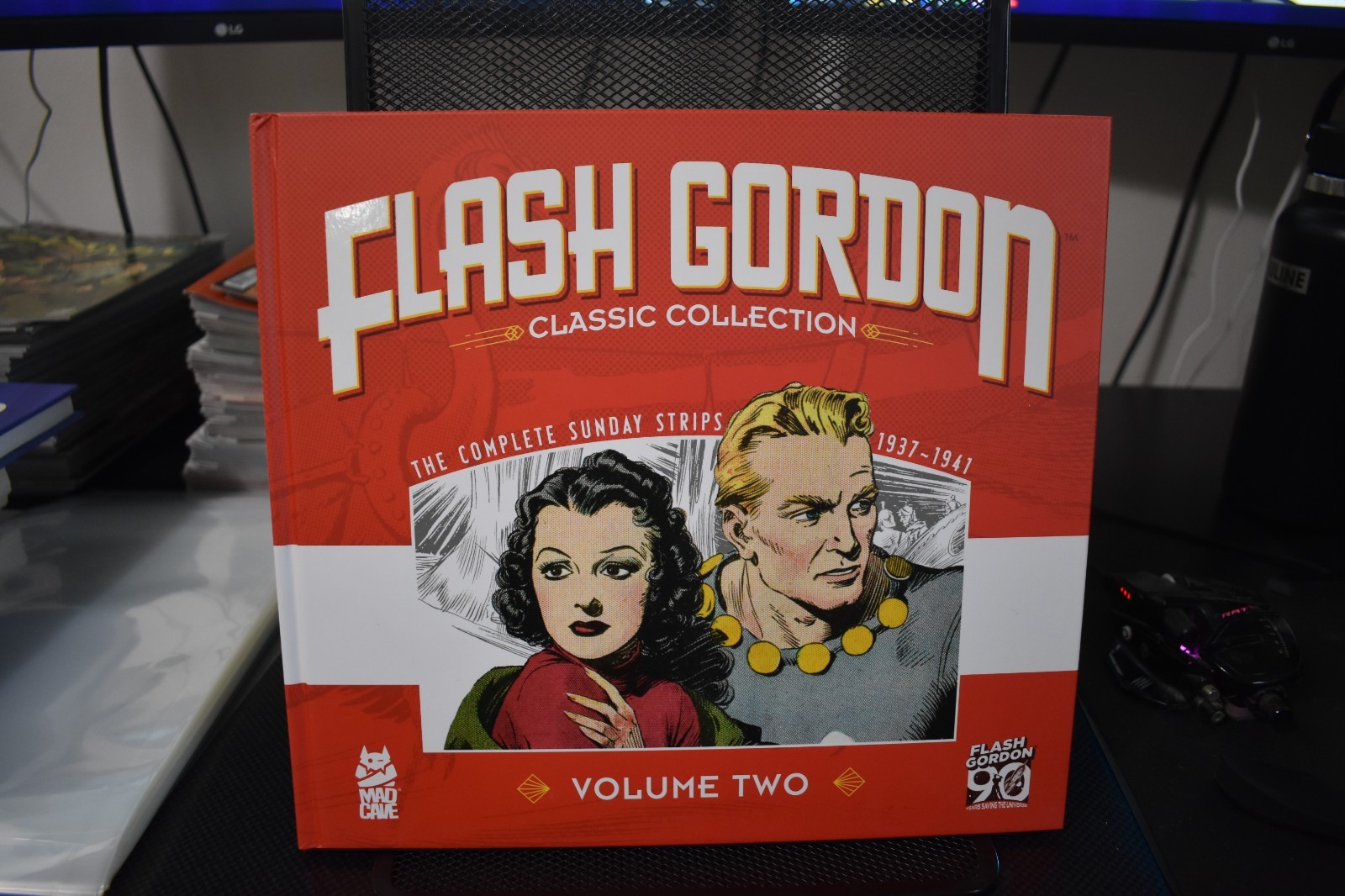 Flash Gordon Classic Collection Volume 2 Mad Cave Hardcover RARE 1937-1941 Ming