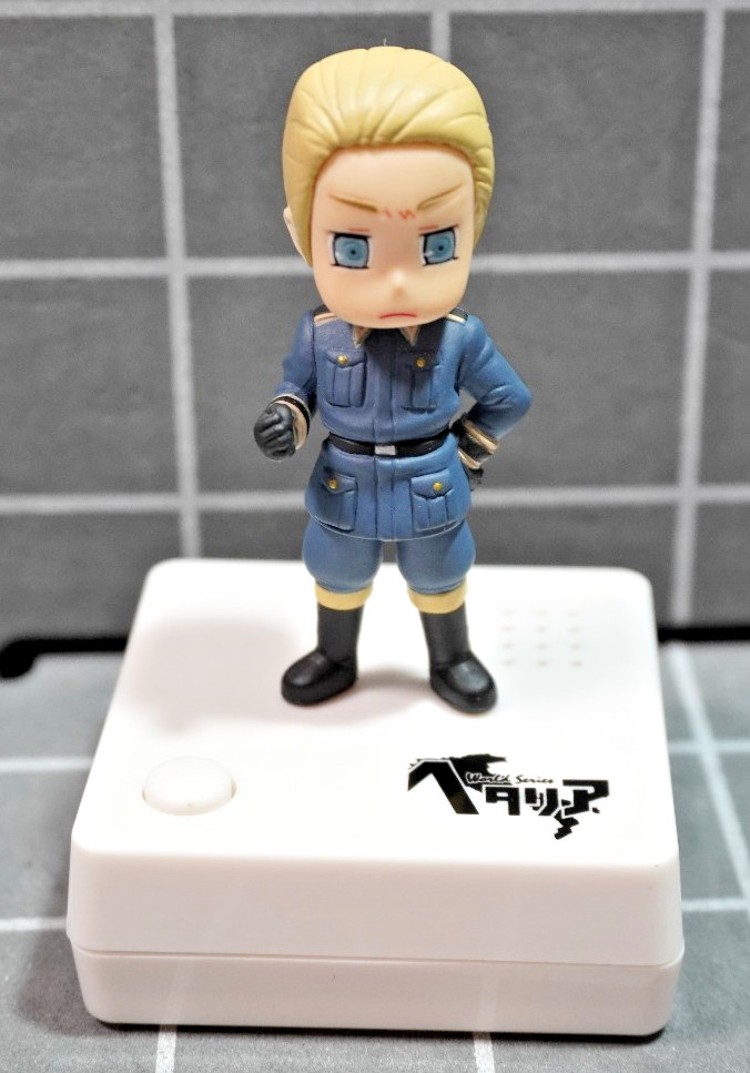 2010 Hetalia Axis Powers GERMANY Spikotto Voice Mascot Figure STILL WORKS!