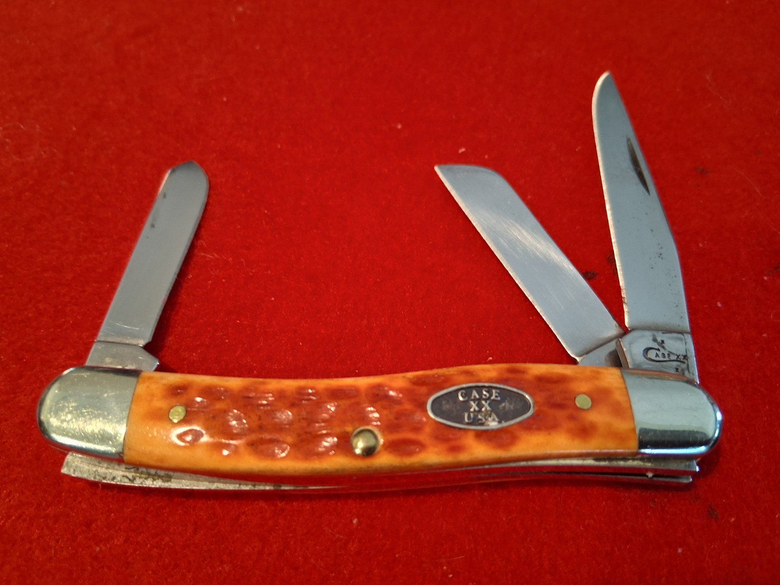 Casexx Whiskey Bone 6318 Medium Stockman