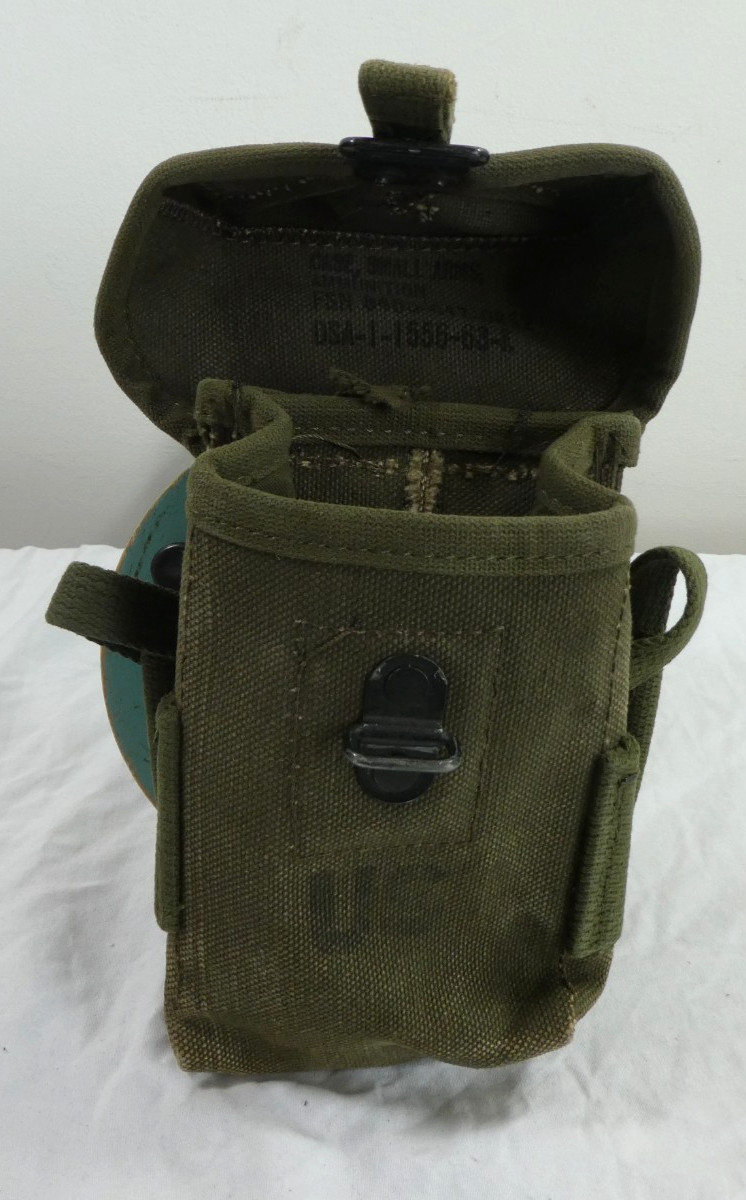 US Army Canvas General Purpose Ammo Pouch Bag Closure Strap Buckle WW2 Vietnam