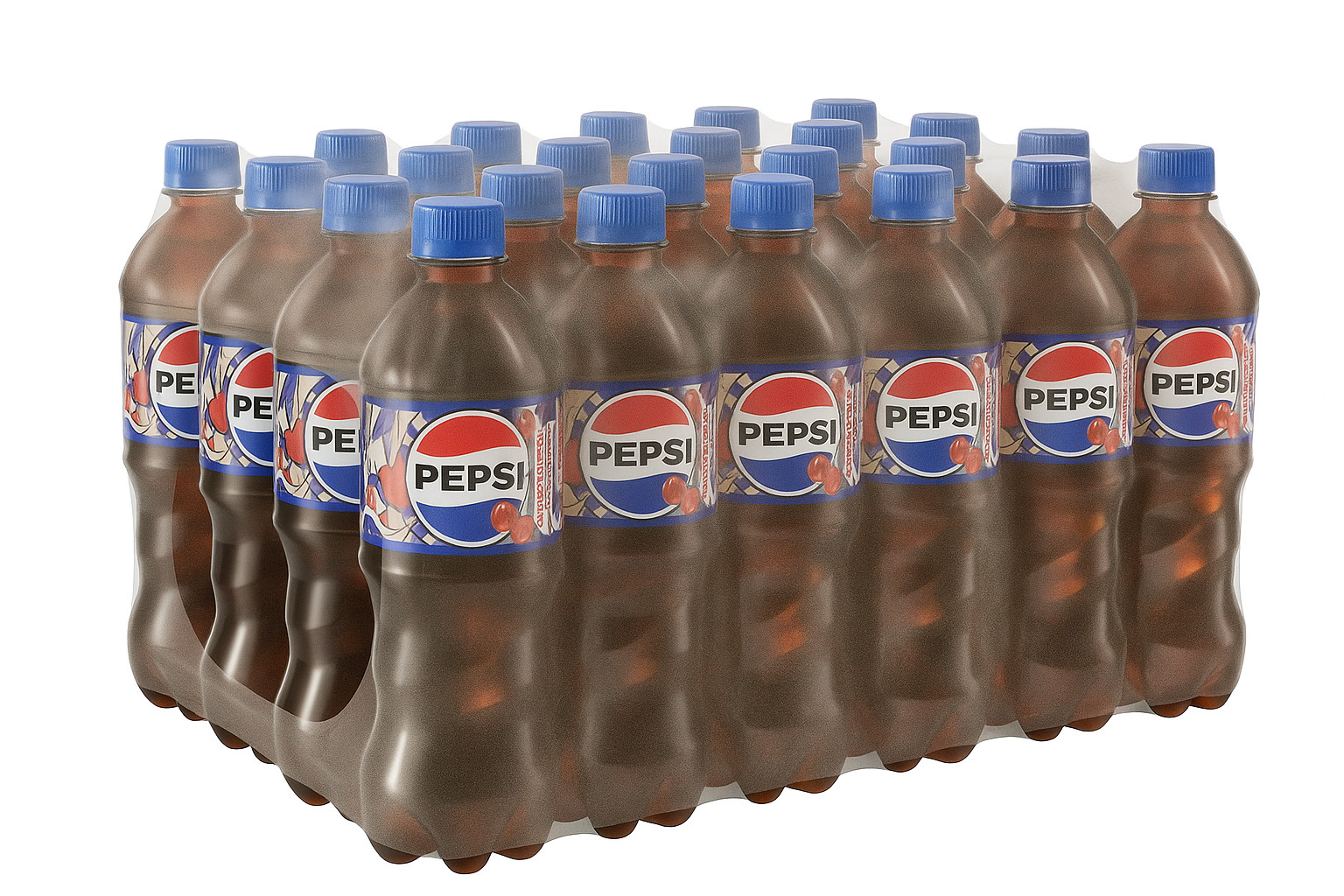 NEW!24 Pack 20 fl oz Pepsi Soda Wild Cherry And Cream 20 fl oz Bottles FREE SHIP
