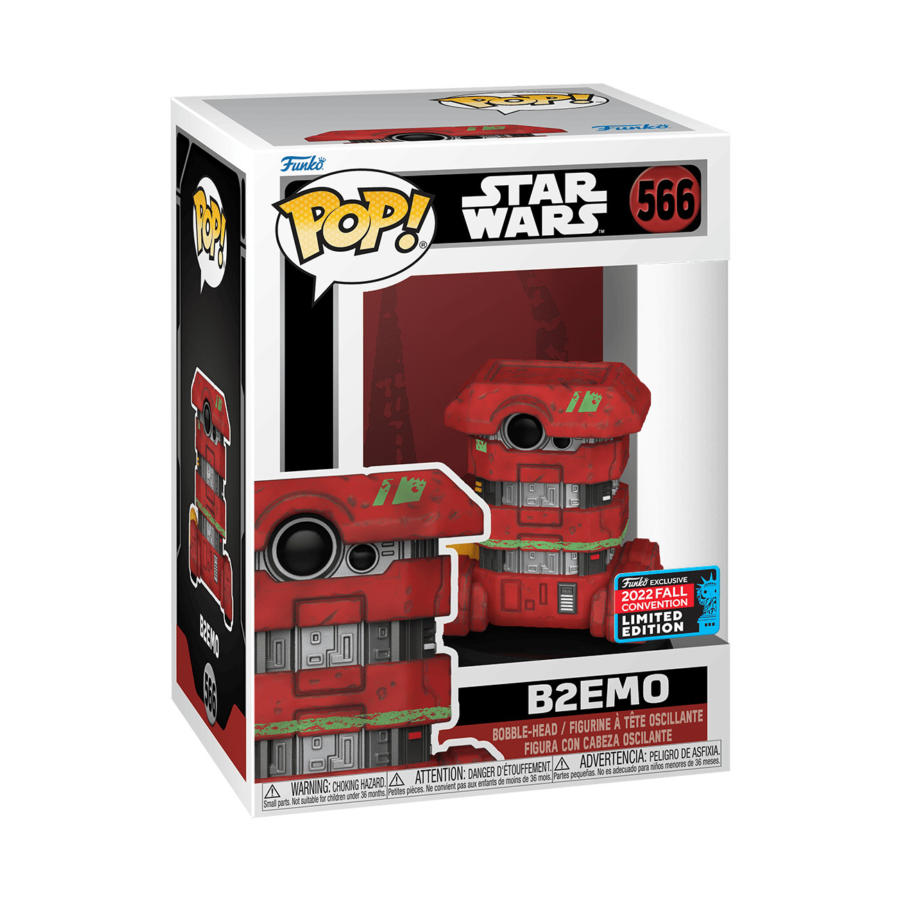 Funko Pop! Vinyl: Star Wars – B2EMO – New York Comic Con Funko Walmart…