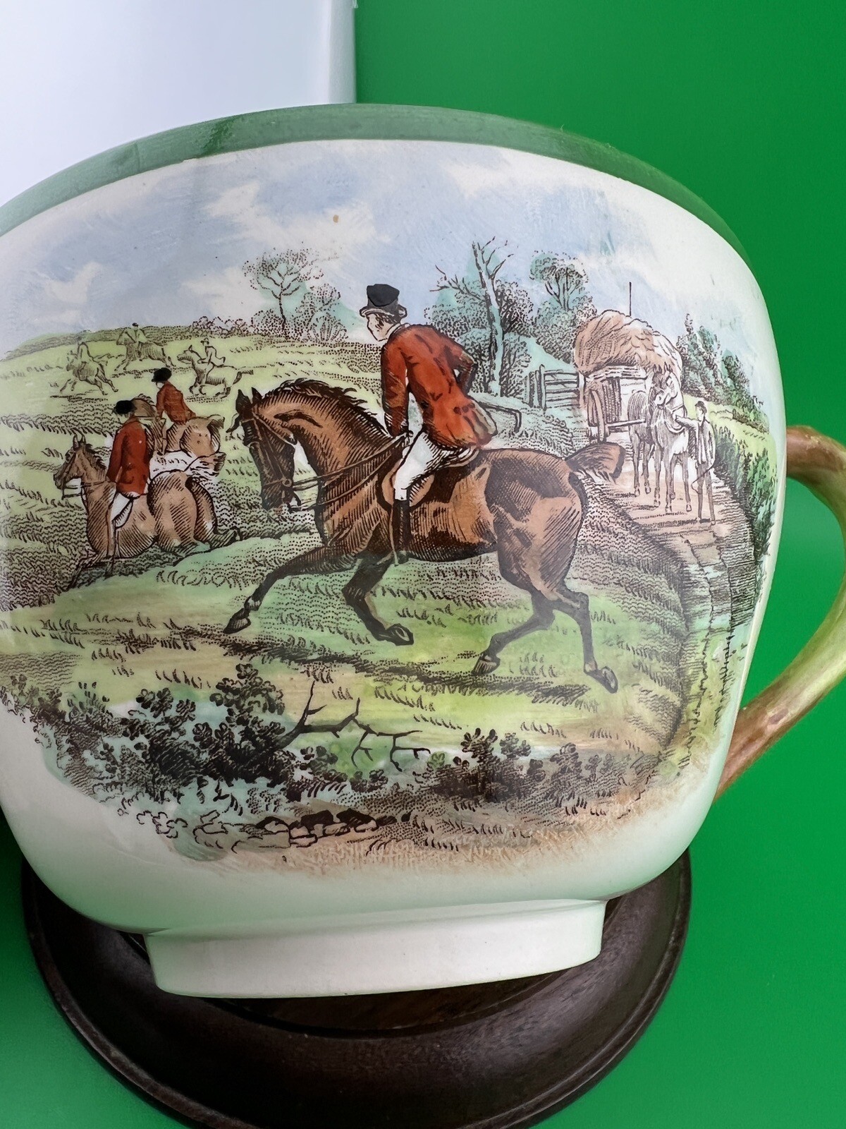 Vtg Copeland Spode Herring Hunt