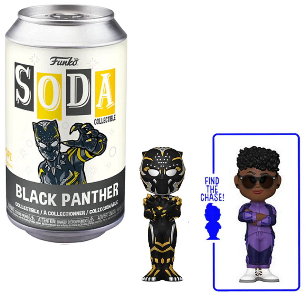 Black Panther – Black Panther Wakanda Forever Funko Soda [With Chance Of Chase