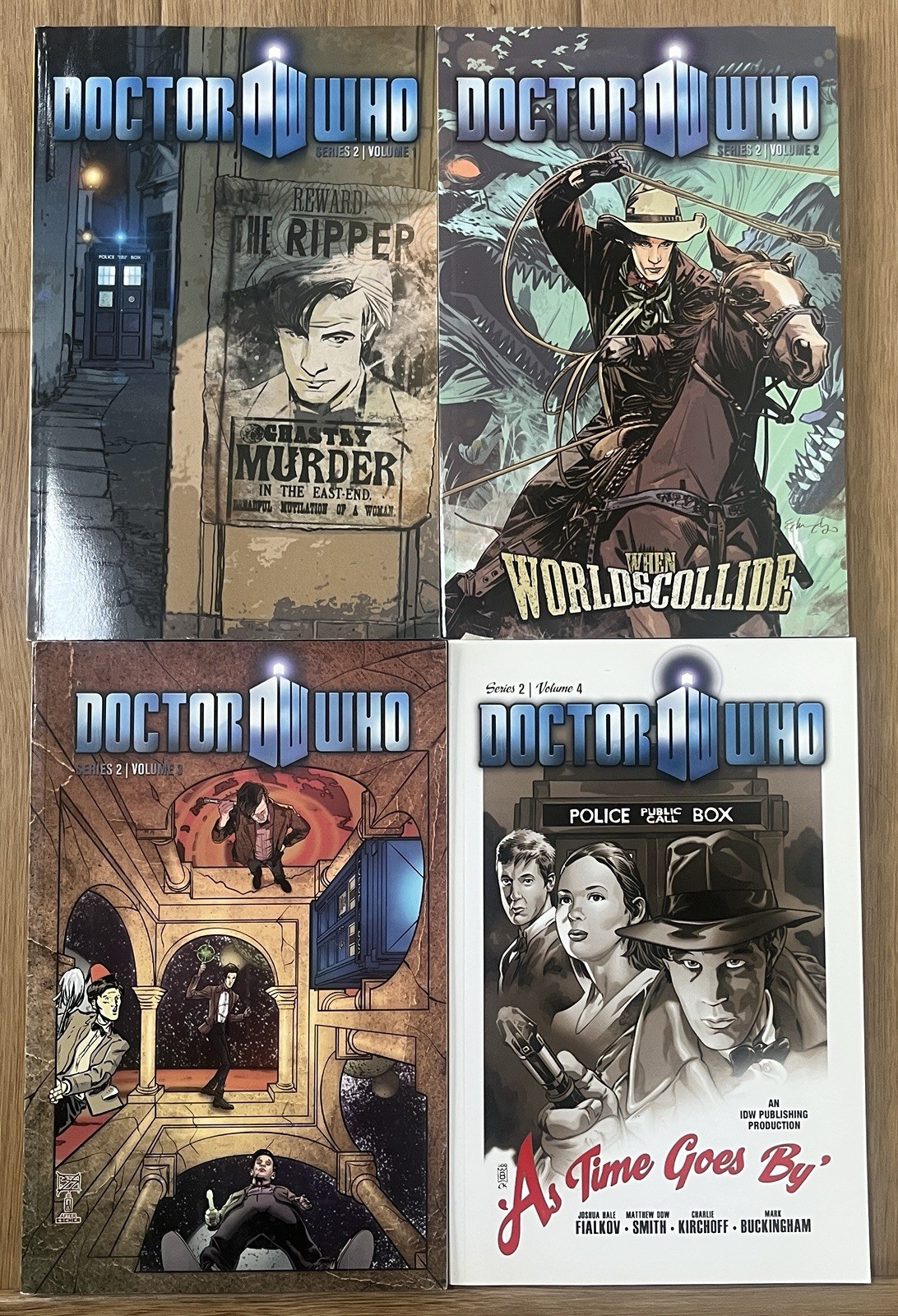 Doctor Who Series 2 Volume 1-4 TPB IDW 2011