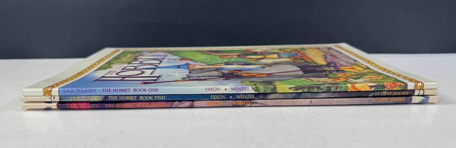 The Hobbit 1-3 ~ Eclipse Comics 1989 ~ First Prints