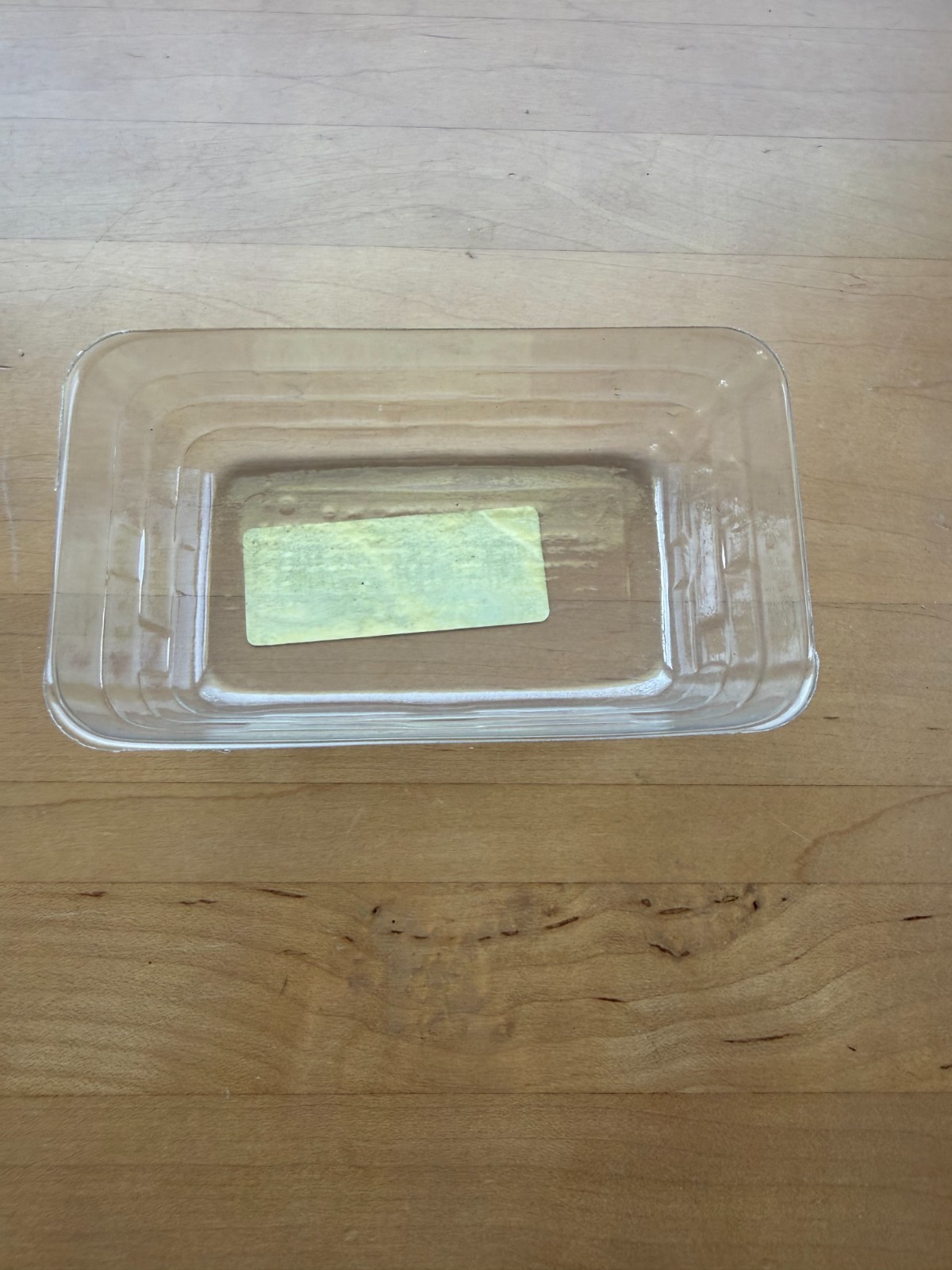 Longaberger Parsley Basket Clear Plastic Protector #42749 5″L x 3″W x 1.5″H
